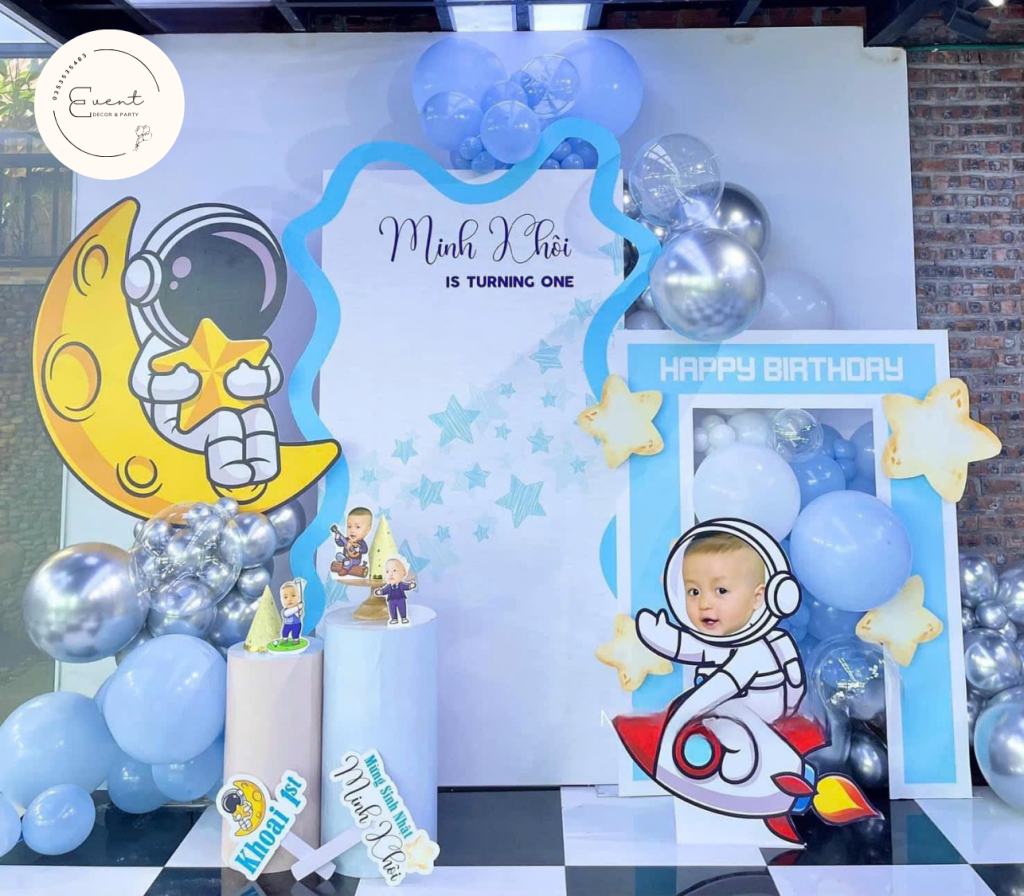 Tổ Chức Sinh Nhật Bé Chủ Đề Phi Hành Gia: Ý Tưởng Trang Trí và Quà Tặng