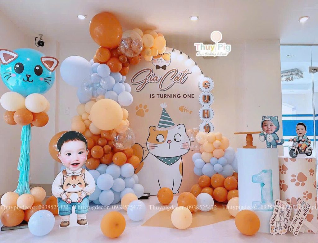 Dịch Vụ Trang Trí Bóng Bay Cho Bé Gia Cát 1 Tuổi 5 Dịch Vụ Trang Trí Bóng Bay Cho Bé Gia Cát 1 Tuổi – Tạo Dấu Ấn Đặc Biệt Cho Ngày Sinh Nhật Đầu Đời