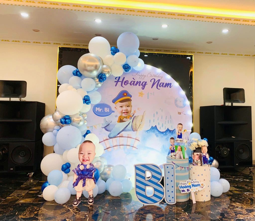 Dịch Vụ Trang Trí Sinh Nhật Cho Bé Hoàng Nam 1 Tuổi 5 Dịch Vụ Trang Trí Bóng Bay Cho Bé Hoàng Nam 1 Tuổi – Ngày Sinh Nhật Rực Rỡ Và Đầy Kỷ Niệm