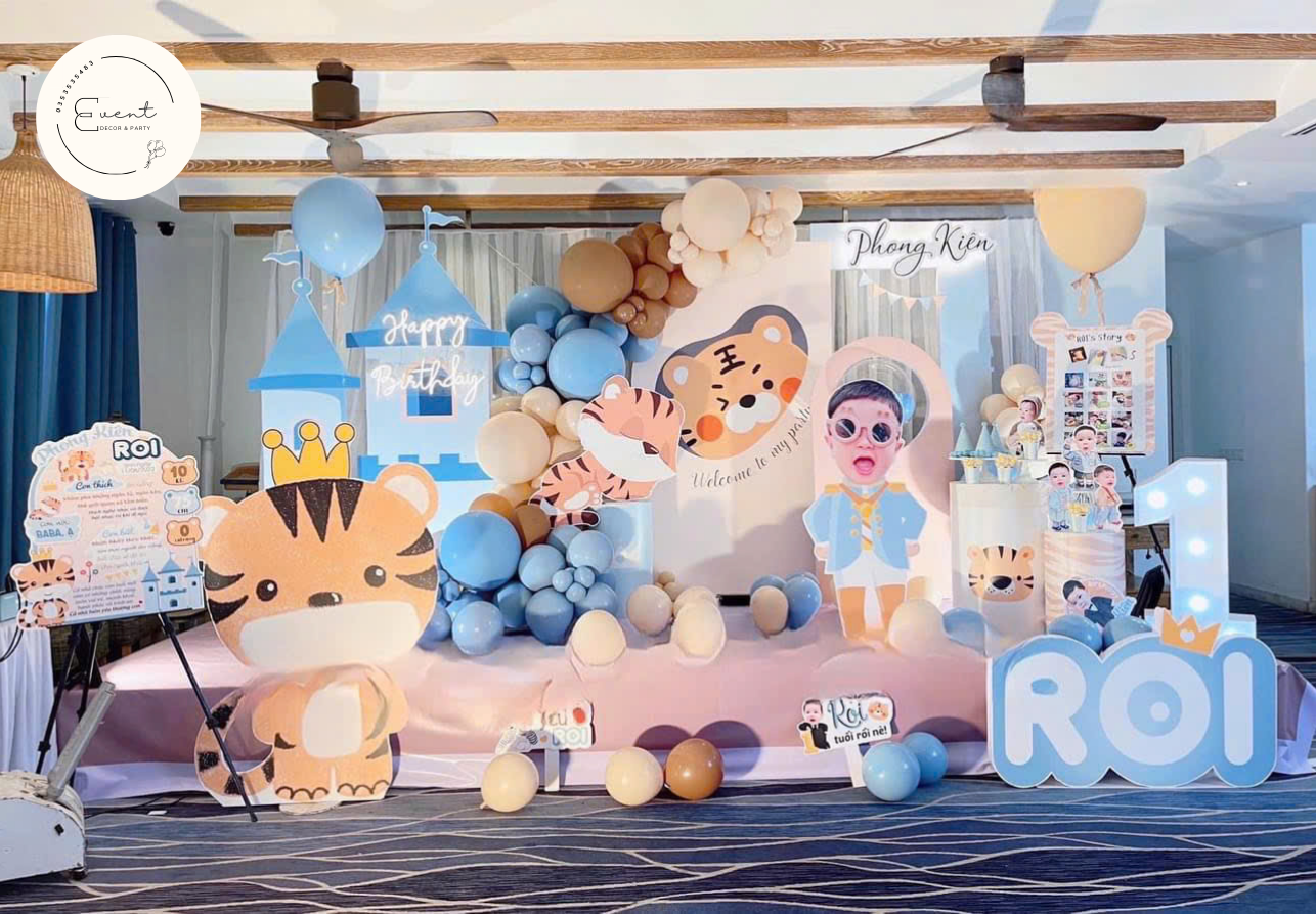 26 Backdrop chủ đề Lâu Đài và Hổ