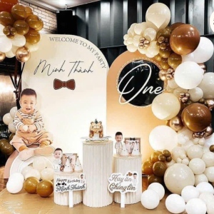 Trang trí sinh nhật bé Minh Thành 1 tuổi