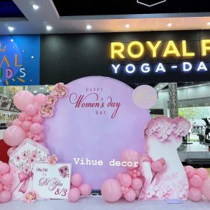 Trang Trí Backdrop Bóng Bay 8-3