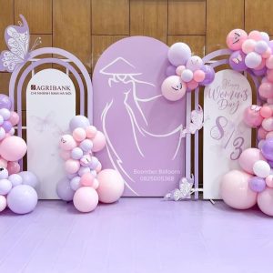 Backdrop Chào Mừng Ngày Quốc Tế Phụ Nữ 20/10 – Đội Ngũ Thiết Kế Chuyên Nghiệp Tạo Dấu Ấn Ý Nghĩa